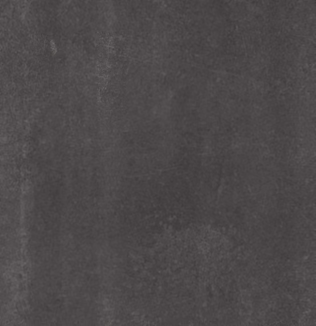 Luxury vinyl tile in a dark charcoal concrete texture with soft mottling