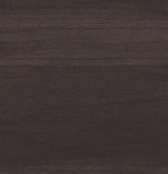 Luxury vinyl plank in a dark espresso wood grain with a fine vertical figure