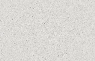 Solid surface countertop in an off-white with a fine speckled texture